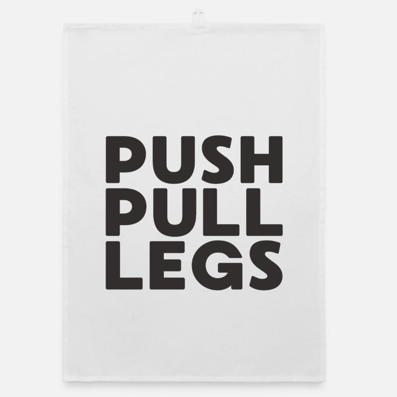 Push Pull Jambes Répéter Entraînementssplit Torchon bio
