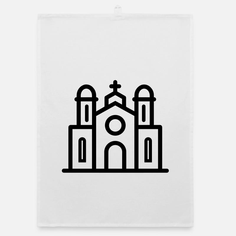 cathedral Organic dish towel