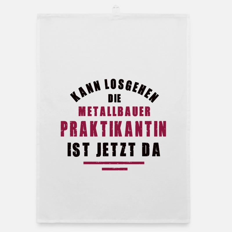 Trainee Metal Worker Internship Metal Construction Organic dish towel