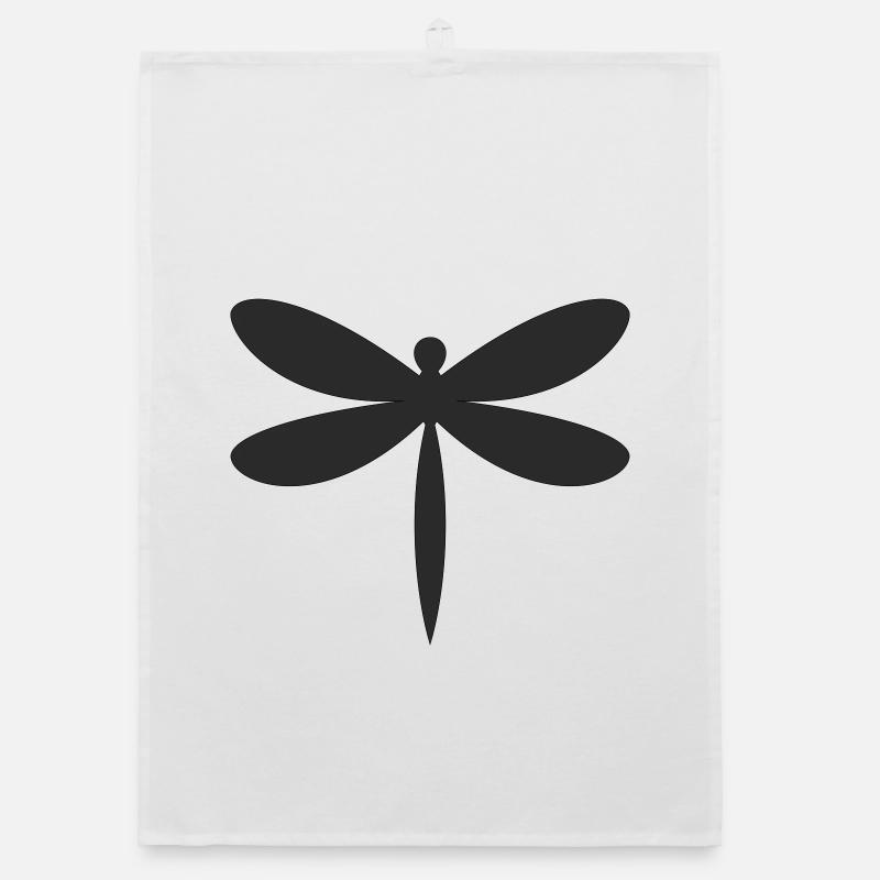 Silhouette de la Libellule Torchon bio