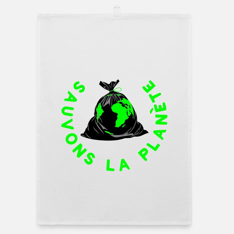 Save the planet Organic dish towel
