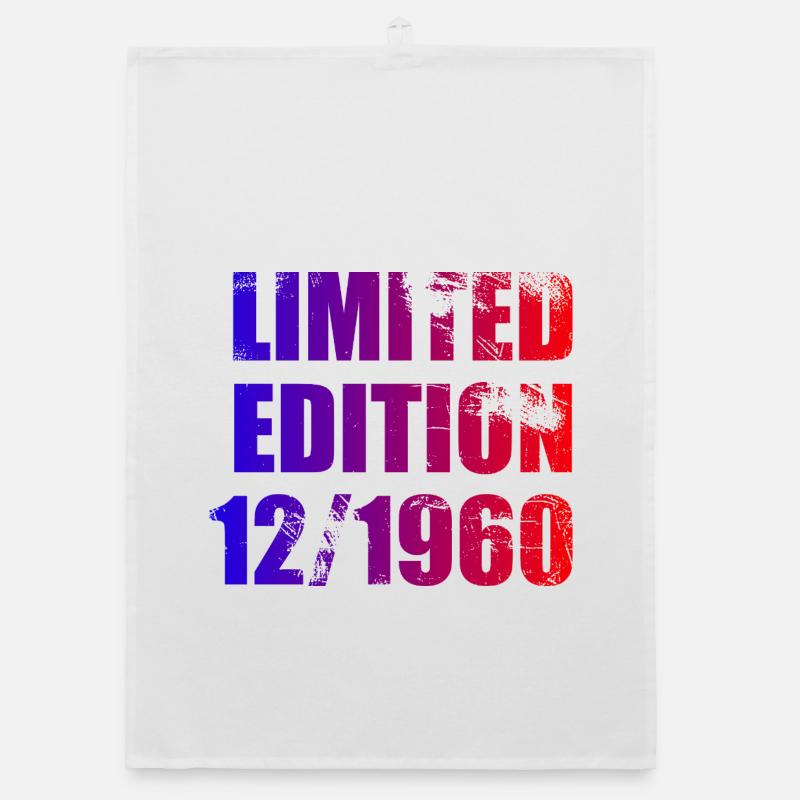 65e anniversaire Édition Limitée 12/1960 Torchon bio