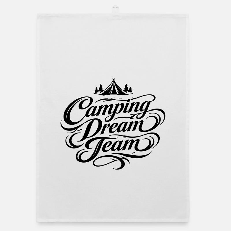 Camping Dream Team Organic Geschirrtuch