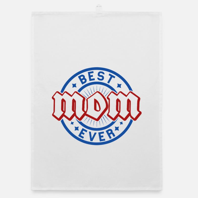 Best Ever Wild Badge Organic dish towel