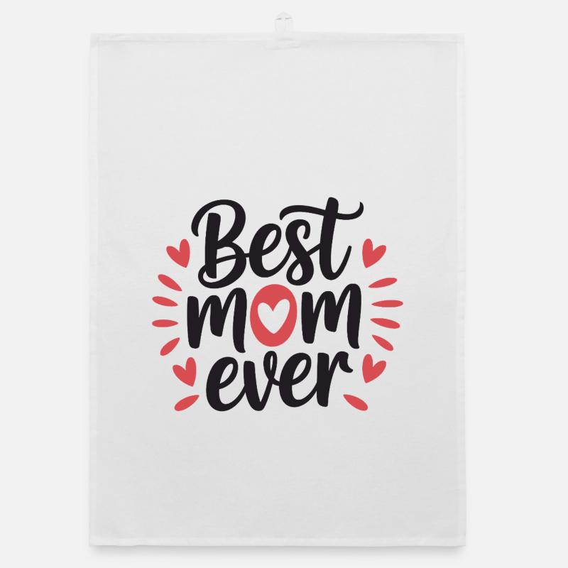 Die beste Mutter aller Zeiten Organic Geschirrtuch