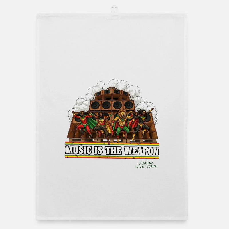 Escouade Rasta Originale Torchon bio