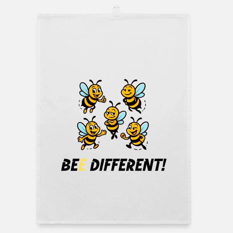 SOYEZ DIFFÉRENT ! Torchon bio