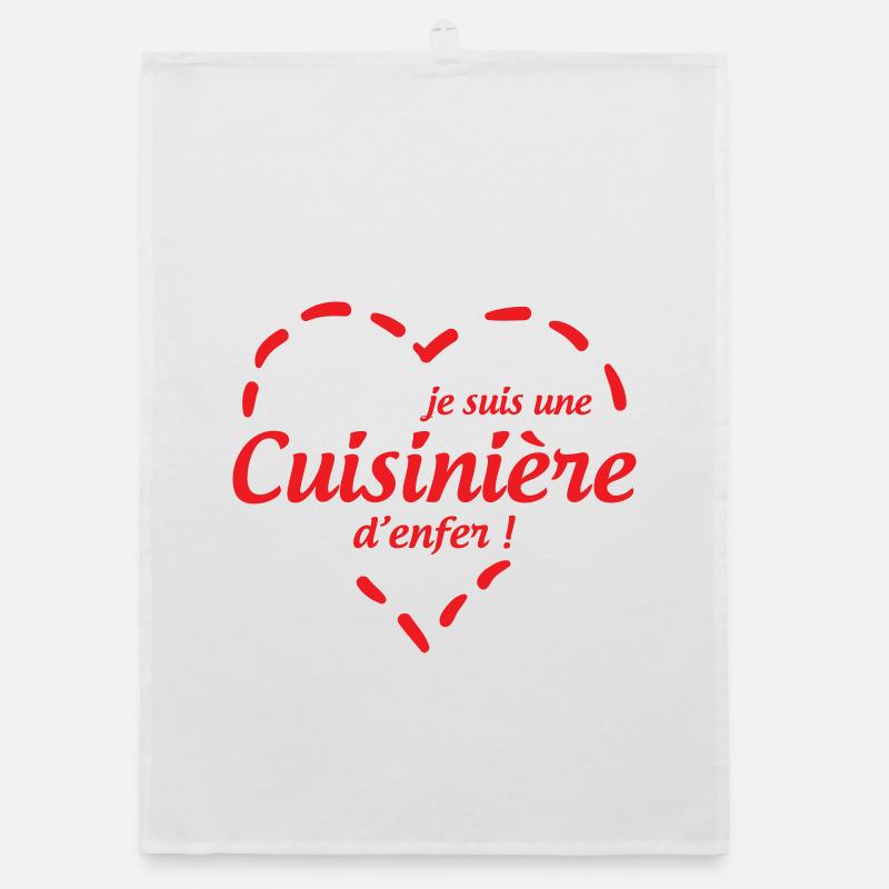 hellish cook Organic dish towel