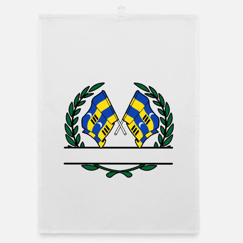 Ameland Laurel Custom – Island Edition Organic dish towel