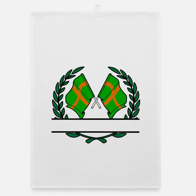 Nijmegen Walking Crest Custom Organic dish towel