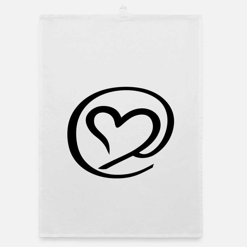 at_symbol Organic dish towel