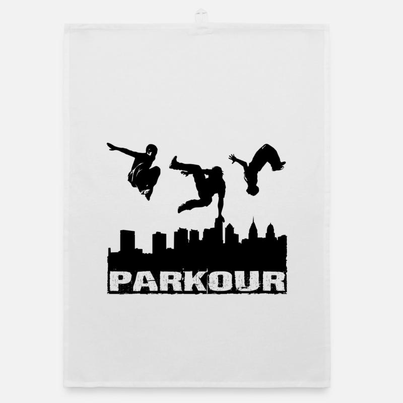 Parkour Organic dish towel