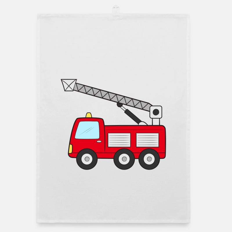 Fire engine Fire engine Organic dish towel