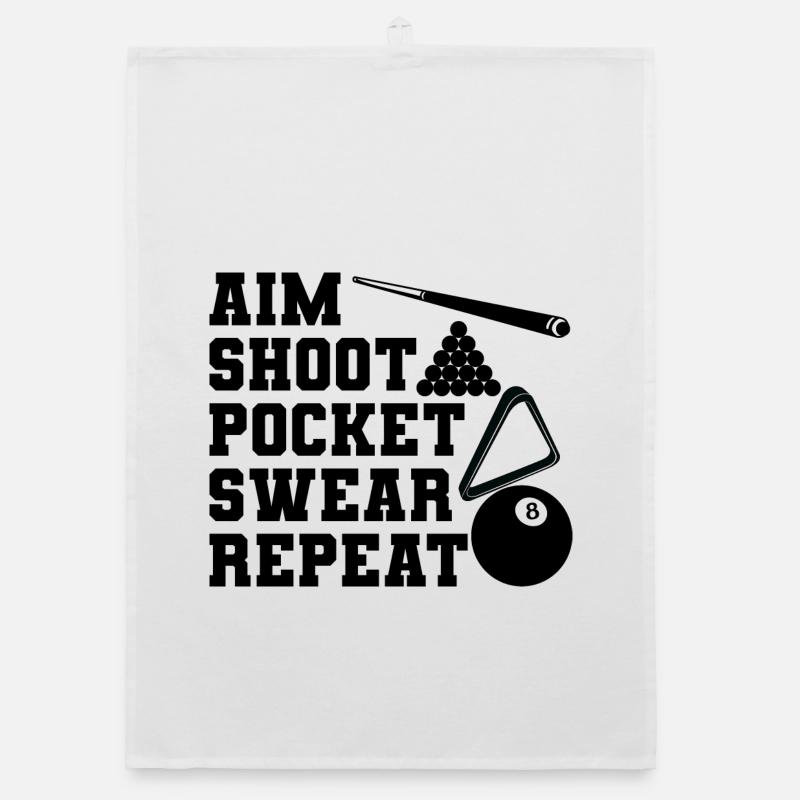Aim Shoot Sink Repeat Organic dish towel