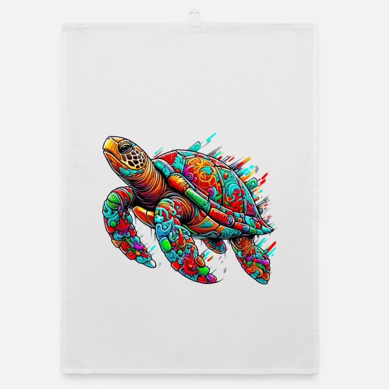 Turtle Organic dish towel
