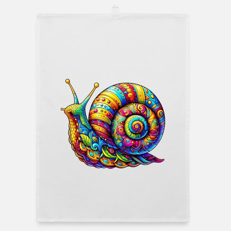 Schnecke Organic Geschirrtuch