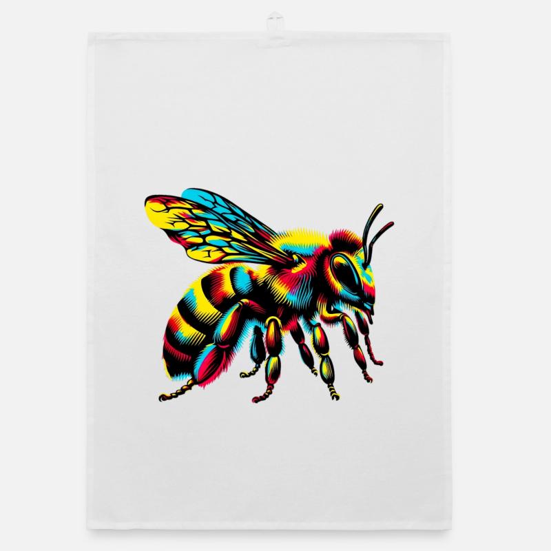 Biene Organic Geschirrtuch