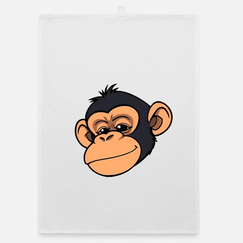 Singe Chimpanzé Torchon bio