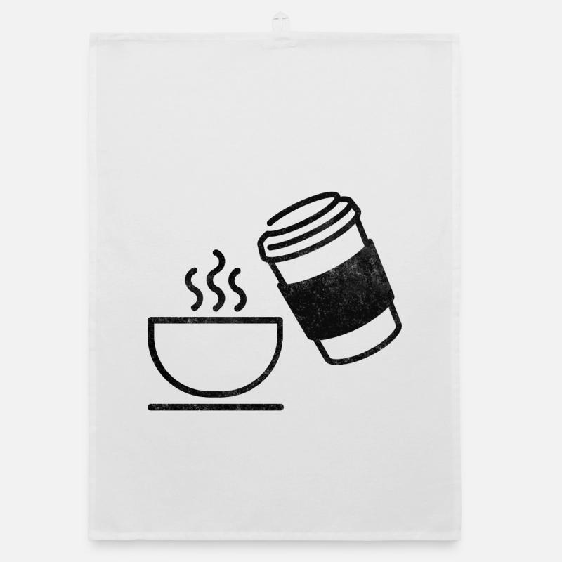 Coffee Organic dish towel