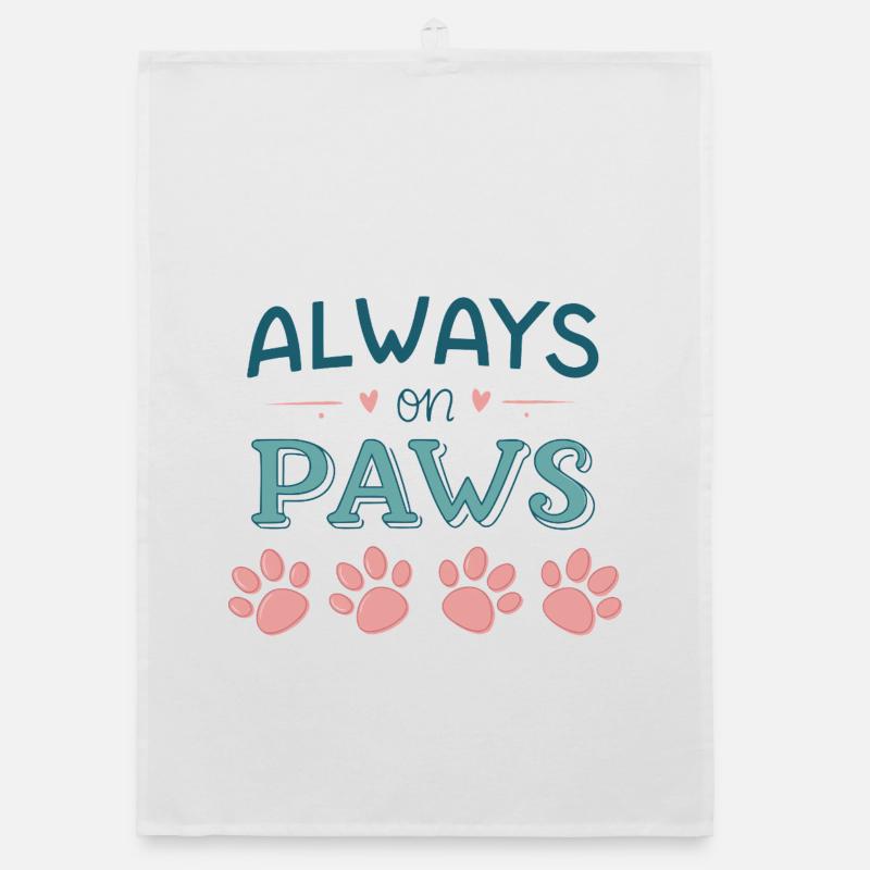 Immer auf den Beinen Organic Geschirrtuch