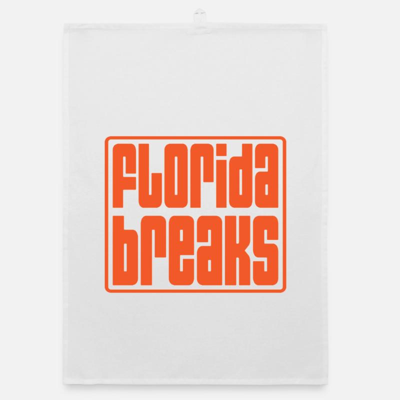 Florida bricht Breakbeat Organic Geschirrtuch