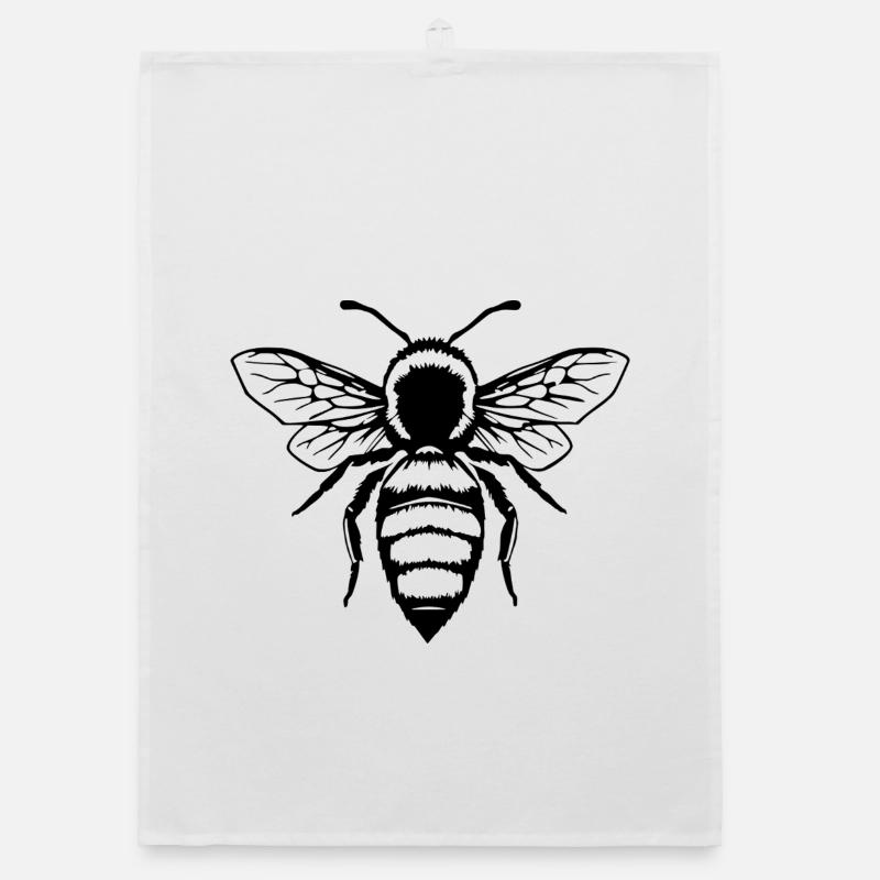 Bee Bee Beekeeper Gift Organic dish towel