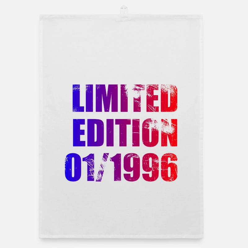 30th Birthday Limited Edition 01/1996 Organic dish towel