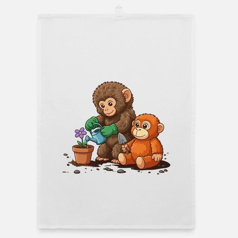 the monkey punch - Monkey Gardening Organic dish towel
