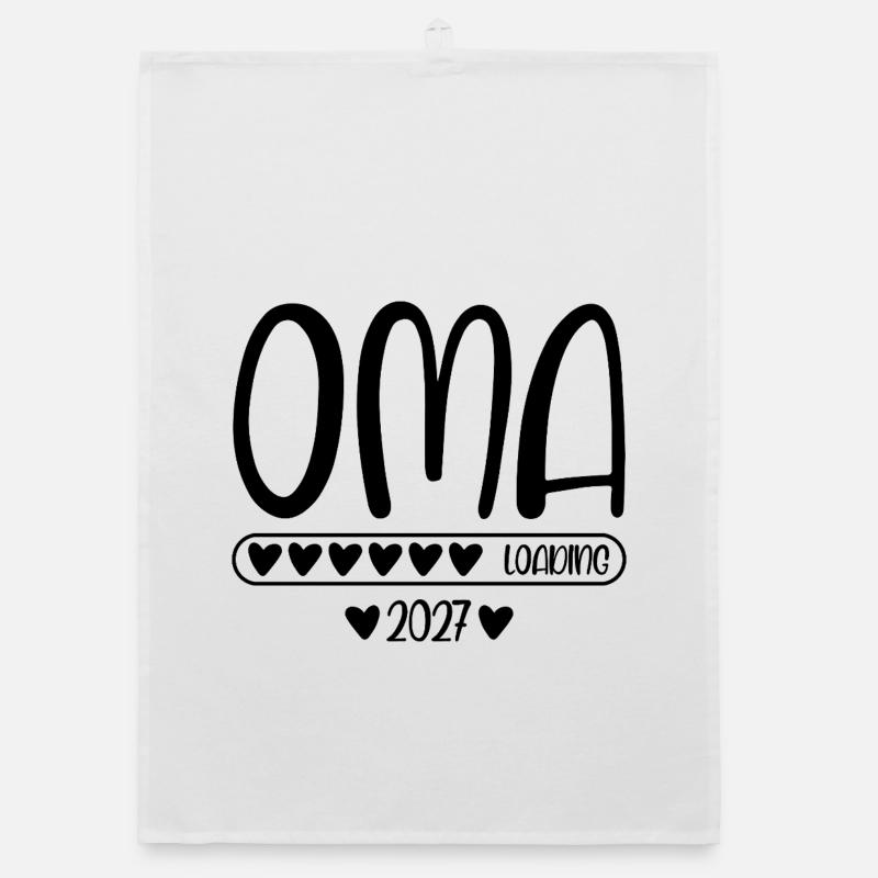Oma 2027 loading Organic Geschirrtuch