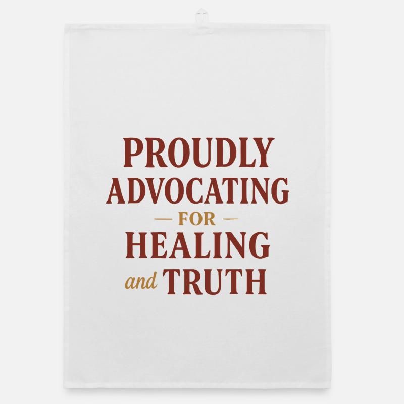 Forensic Nurse Practitioner Healing & Truth Organic dish towel