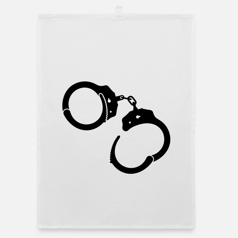 Handcuffs Handcuffs Organic dish towel