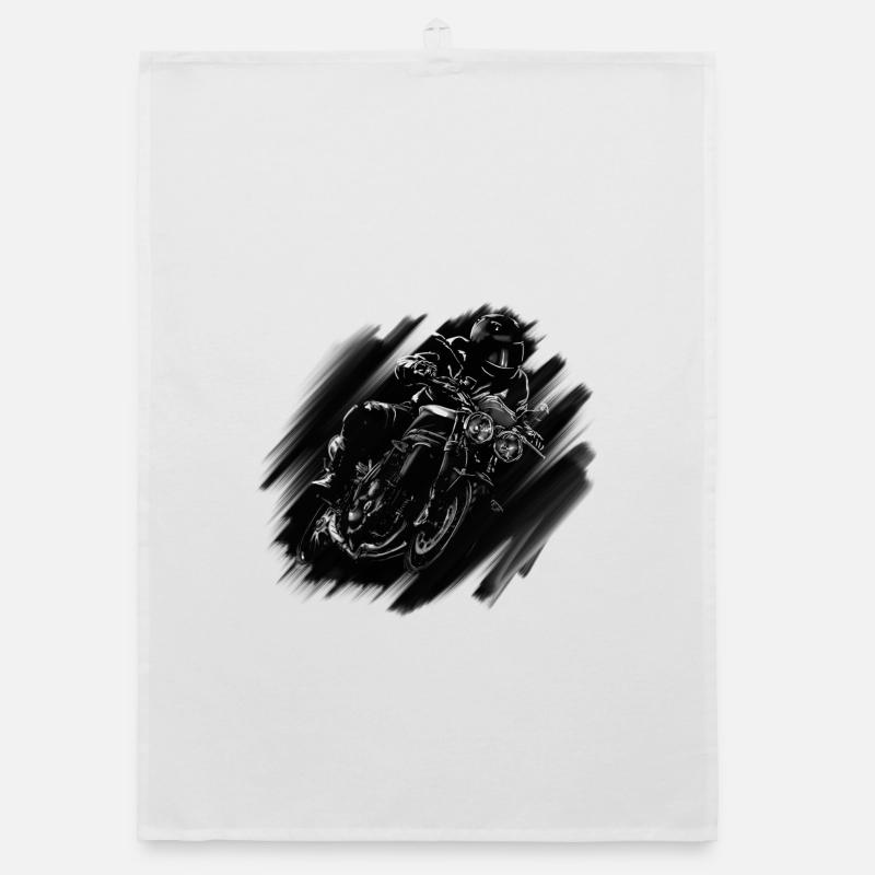 motorcycle Organic dish towel