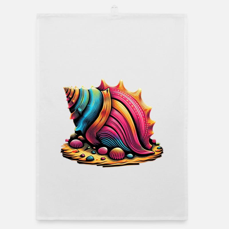 Shell Organic dish towel