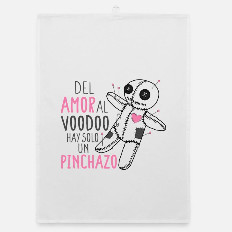 Ich voodoo Organic Geschirrtuch