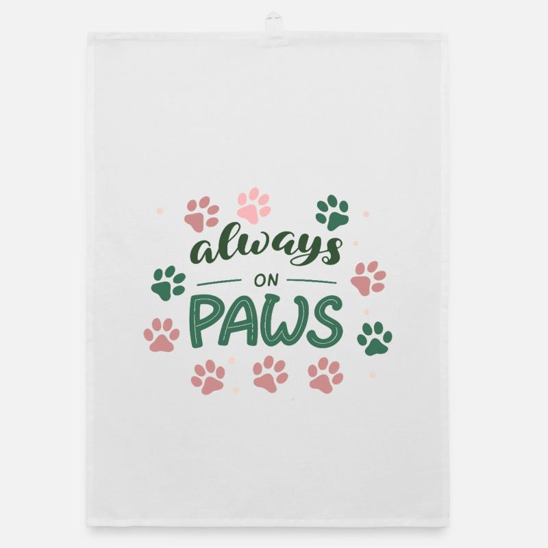 Immer auf den Beinen Organic Geschirrtuch