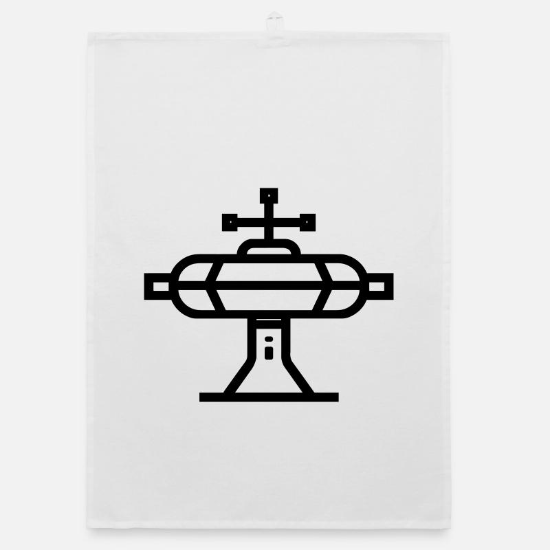 space station Organic dish towel
