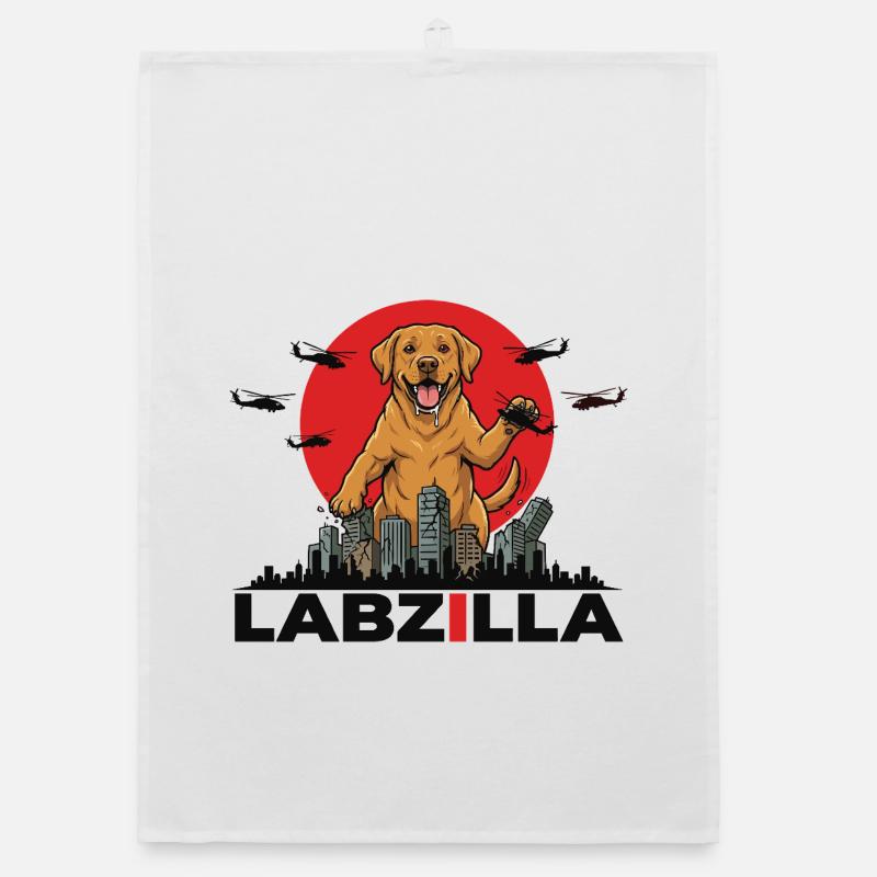 Labzilla – Le chien géant ultime Torchon bio