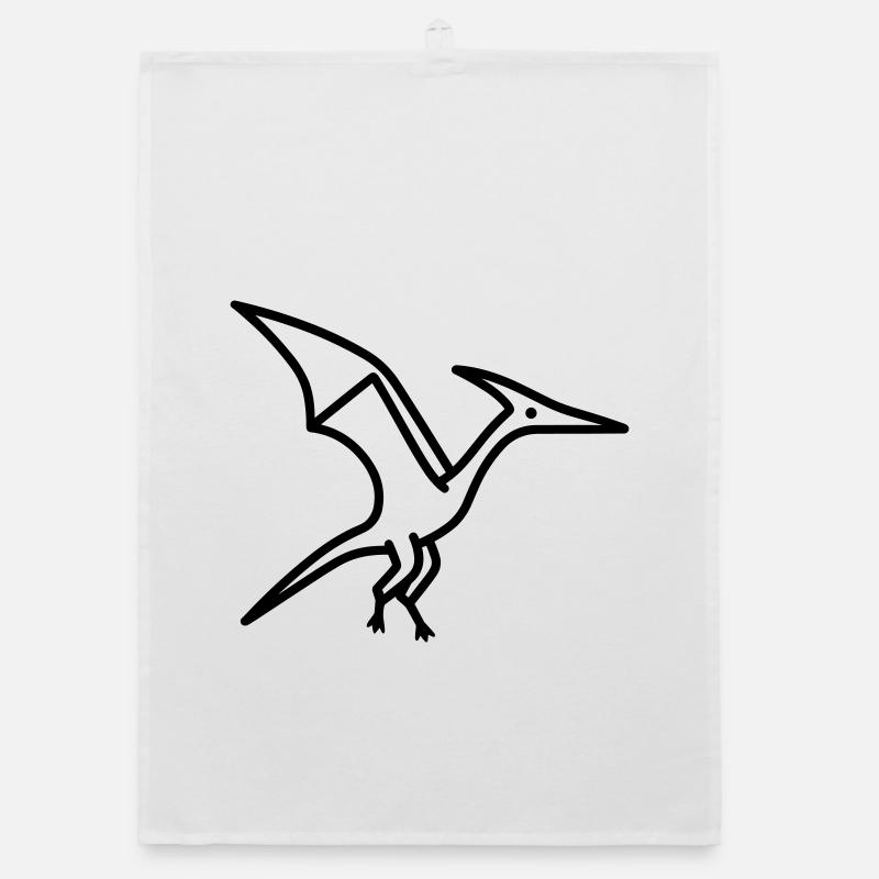 Pterodactyl Organic dish towel