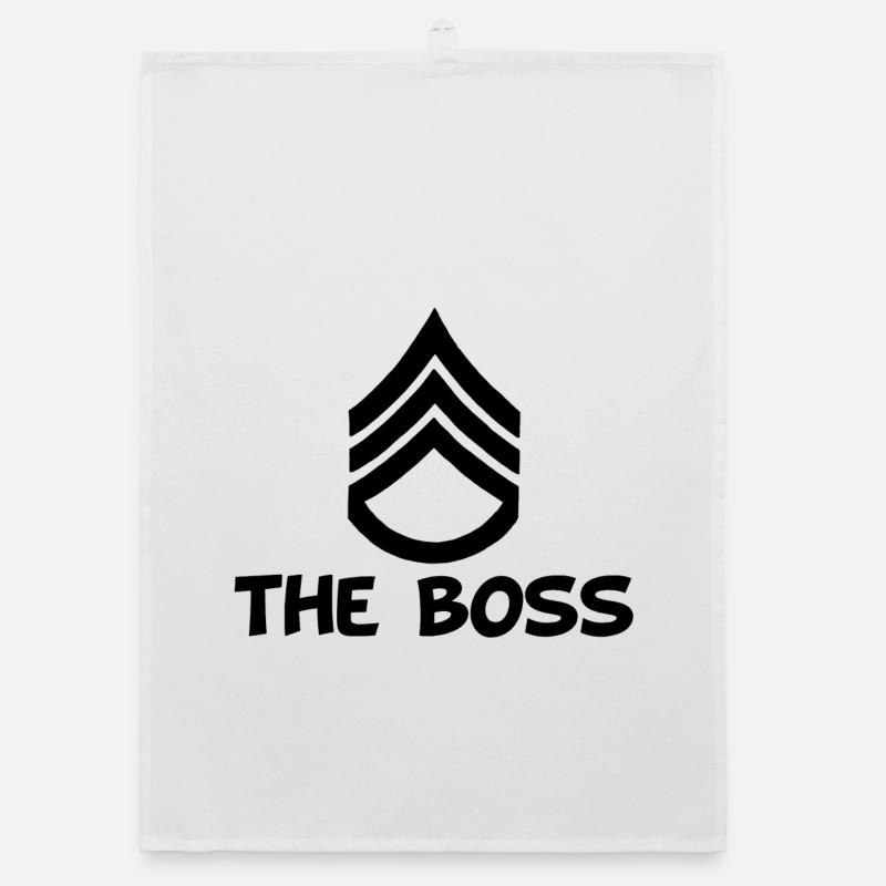 Der (schwarze) Chef Organic Geschirrtuch