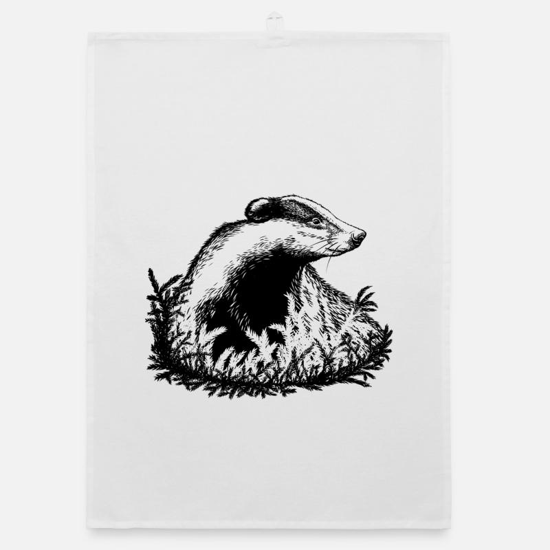 Dachs Organic Geschirrtuch