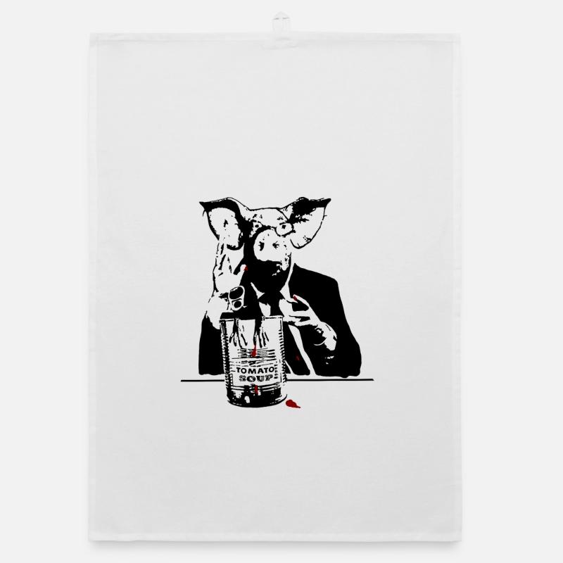 War Pig Organic dish towel