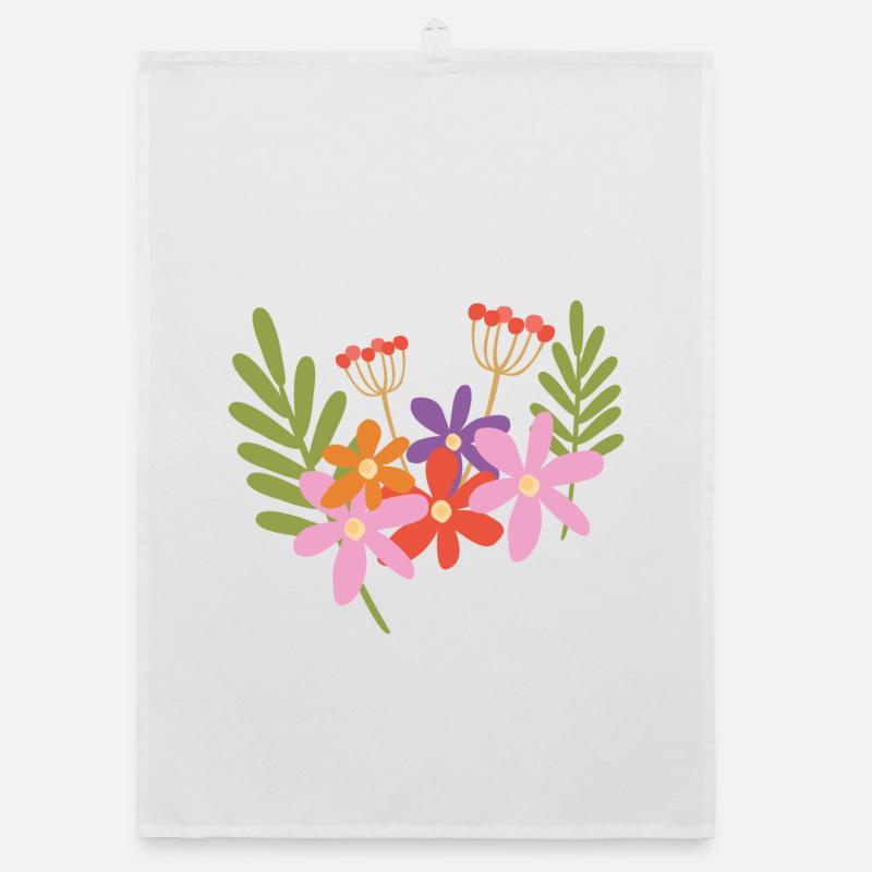 spring Organic dish towel