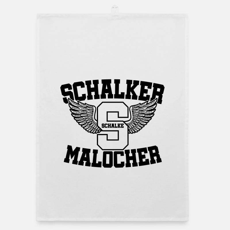 Farbe änderbar | Schalker Malocher Organic Geschirrtuch