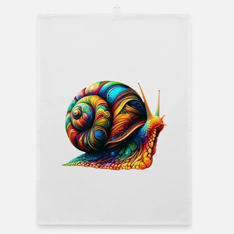 Schnecke Organic Geschirrtuch