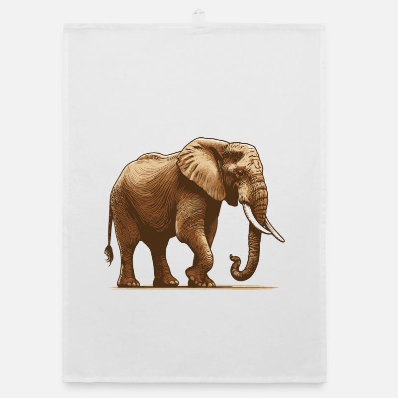 Éléphant Torchon bio