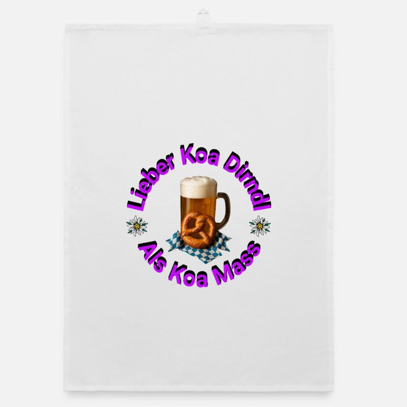 Better Koa Dirndl than Koa Mass Organic dish towel