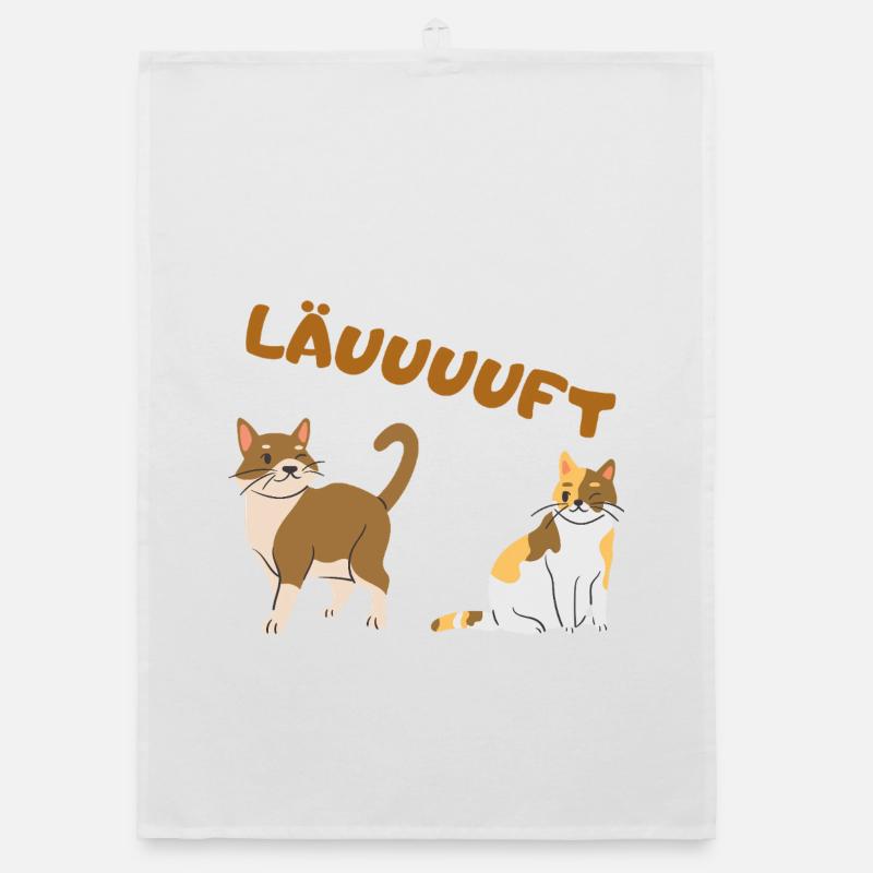 cat Organic Geschirrtuch