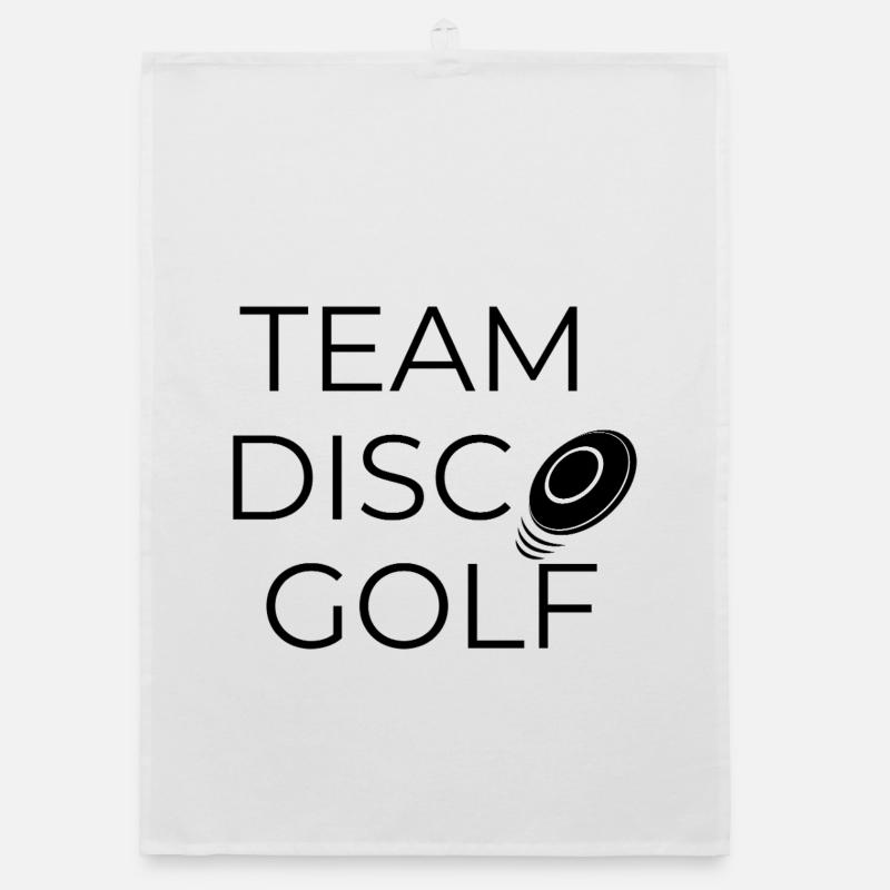 Team Disco Golf - Design with Disc Organic dish towel
