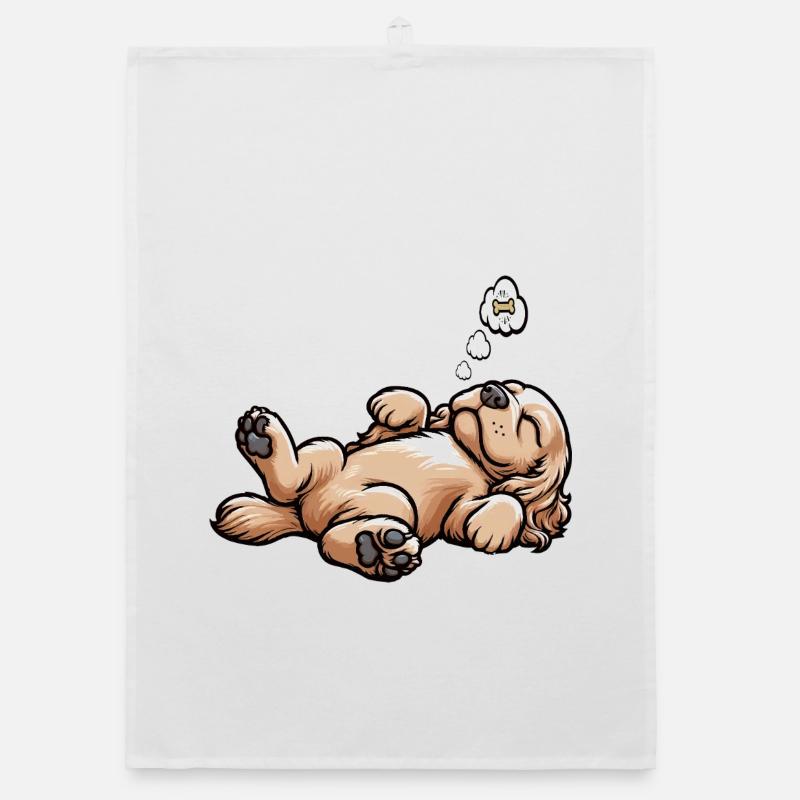 Cocker Spaniel Cocker Chien Cocker Propriétaire de cocker Spaniel Torchon bio