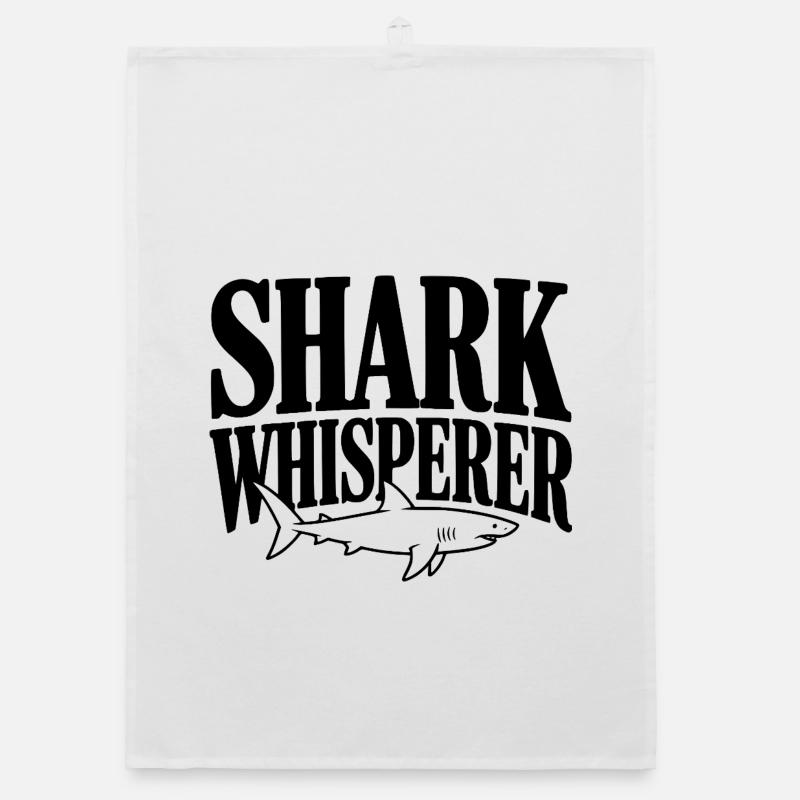 Shark Whisperer Organic dish towel